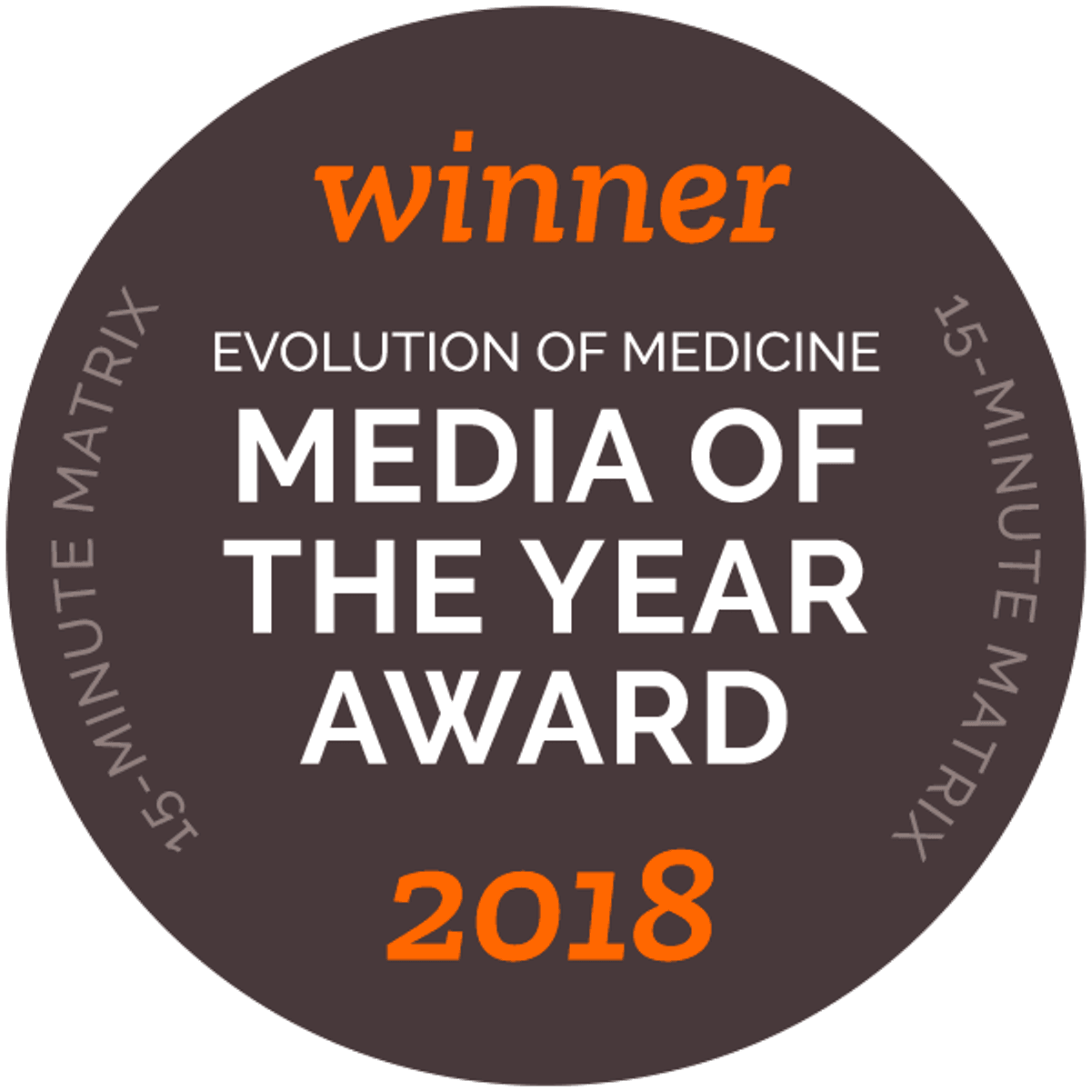 Winner - Media of the Year Award - 2018